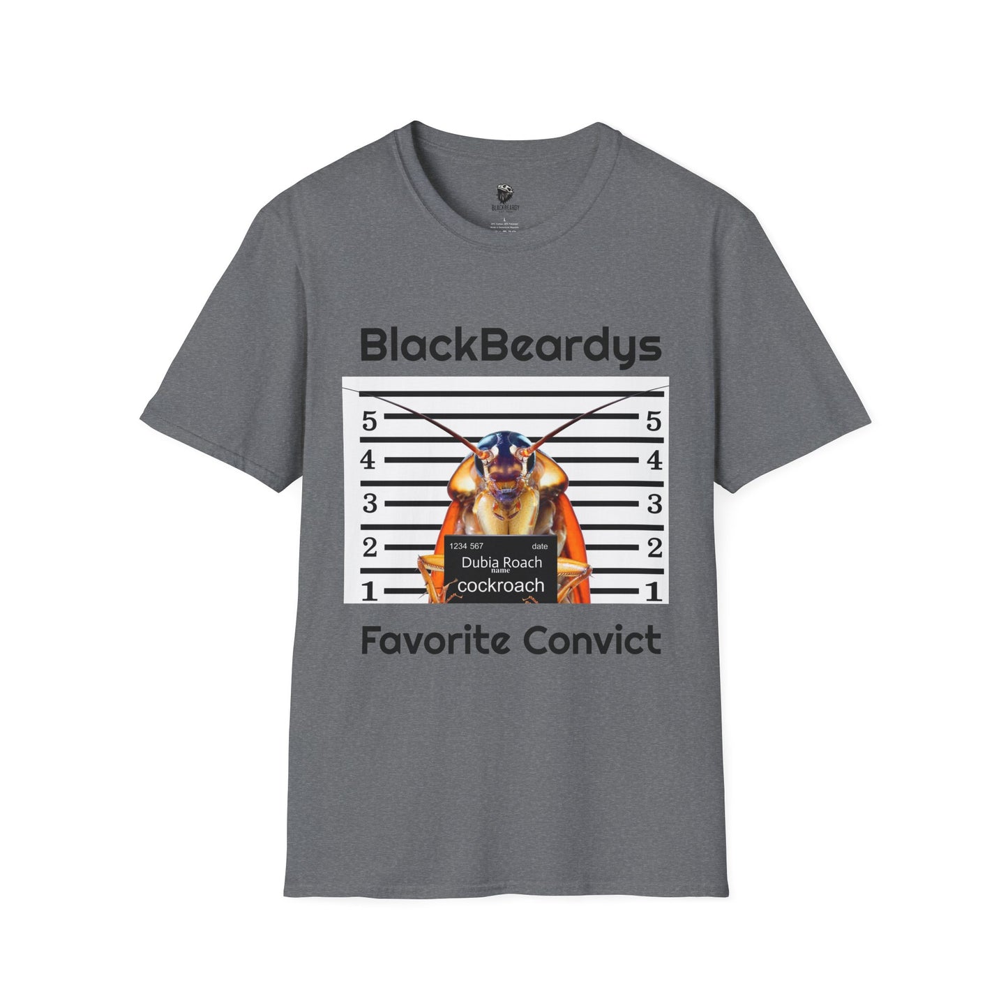 "Cockroach Convict" Unisex Softstyle T-Shirt