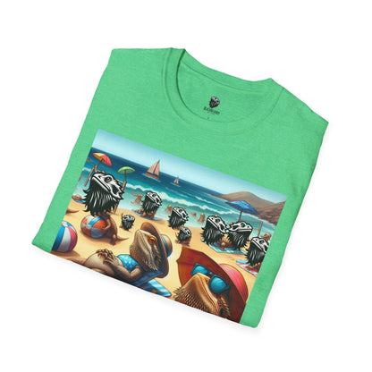 "Beach Beardy" Unisex Softstyle T-Shirt