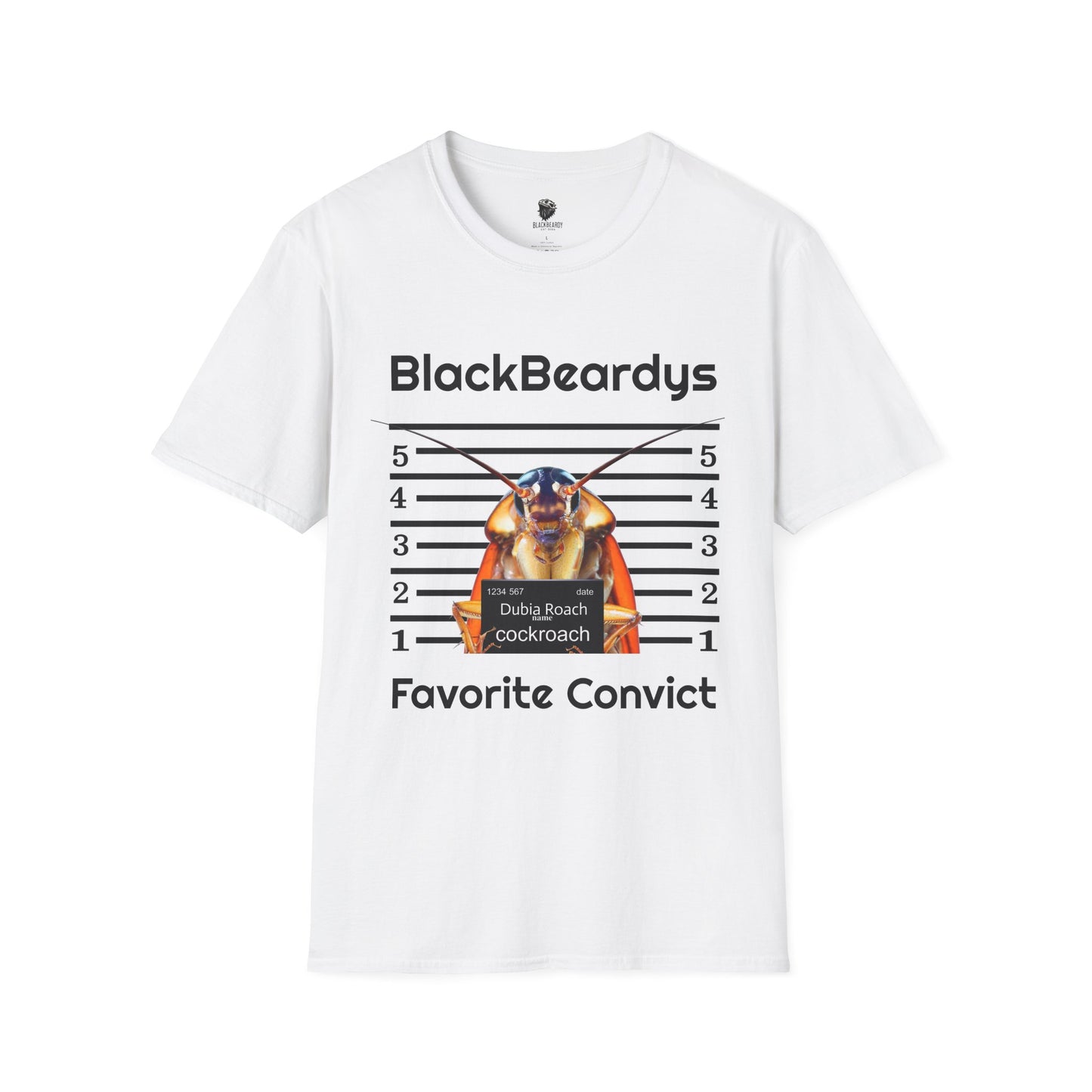 "Cockroach Convict" Unisex Softstyle T-Shirt