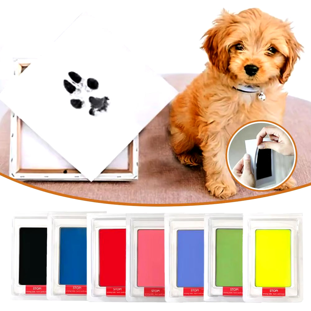 Pet Stamp Souvenir Non-Toxic Printing Clean DIY 