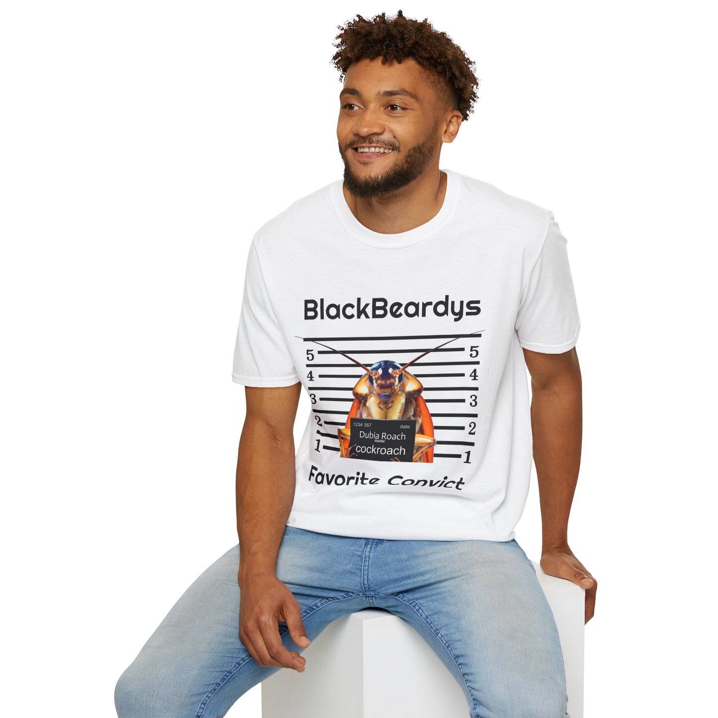 "Cockroach Convict" Unisex Softstyle T-Shirt