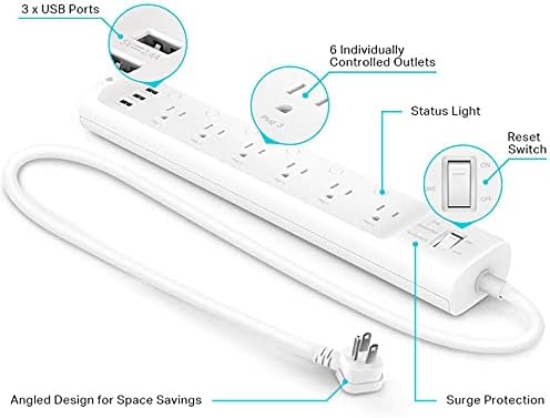 Plug Power Strip Control Your Lights From Anywhere WIth Your Phone