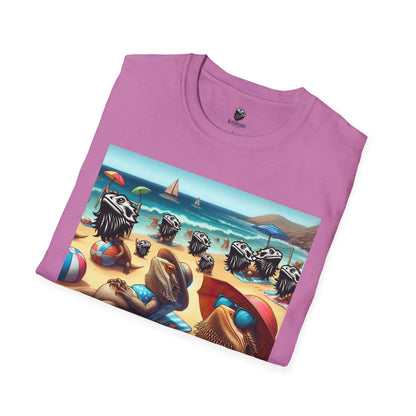 "Beach Beardy" Unisex Softstyle T-Shirt