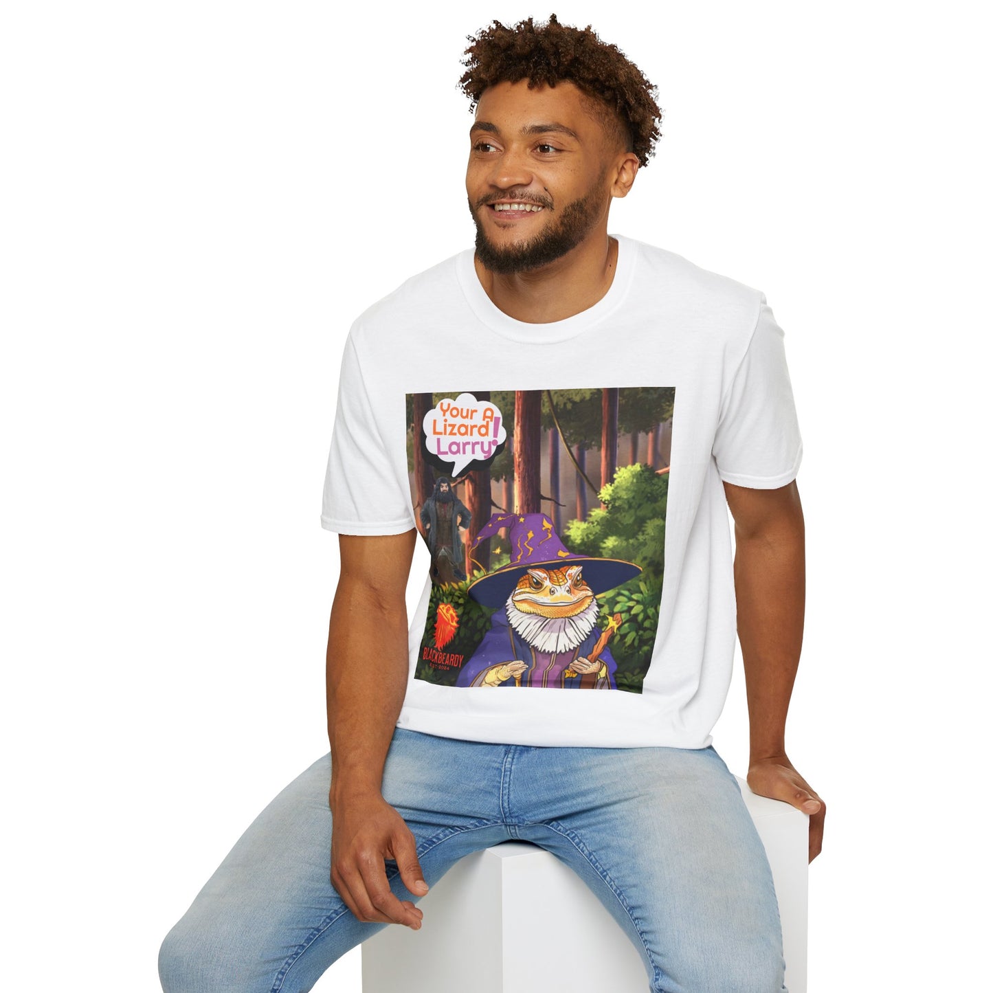 "Larry Lizard" Unisex Softstyle T-Shirt